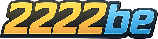 2222be neon logo for Bangladesh gaming homepage